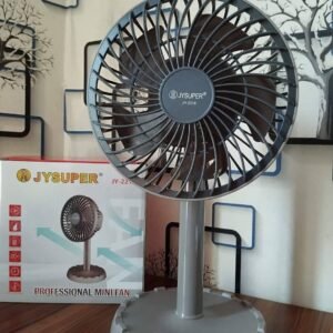 🌬️ JYSUPER JY-2218 রিচার্জেবল মিনি স্ট্যান্ড ফ্যান 🌬️
